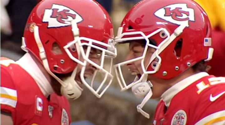 Travis Kelce, Patrick Mahomes