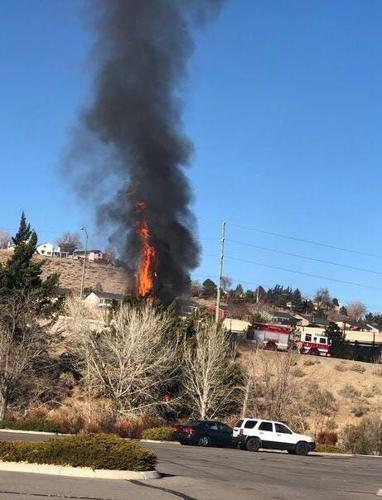 Fire Breaks Out At Homeless Camp Near McCarran Boulevard