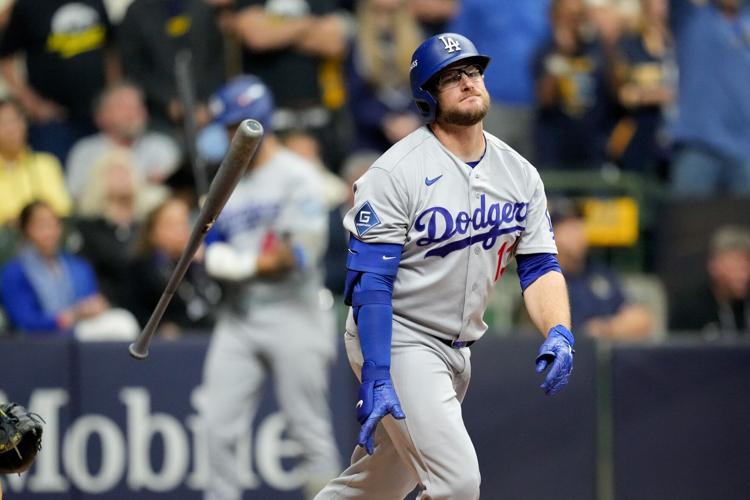 APTOPIX NLCS Dodgers Brewers Baseball
