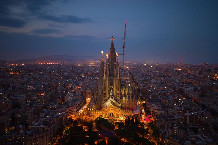 Spain Pope Sagrada Familia Montserrat