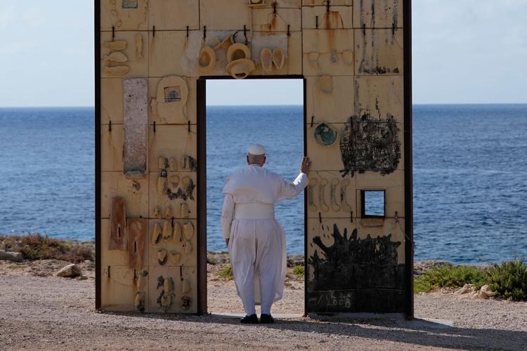 Italy Pope Lampedusa