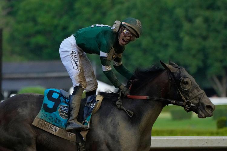 APTOPIX Belmont Stakes Horse Racing