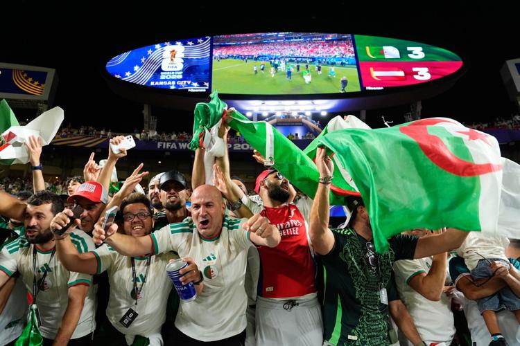 Austria Algeria WCup Soccer