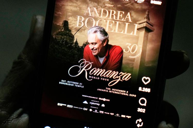 Indonesia Israel Bocelli Concert