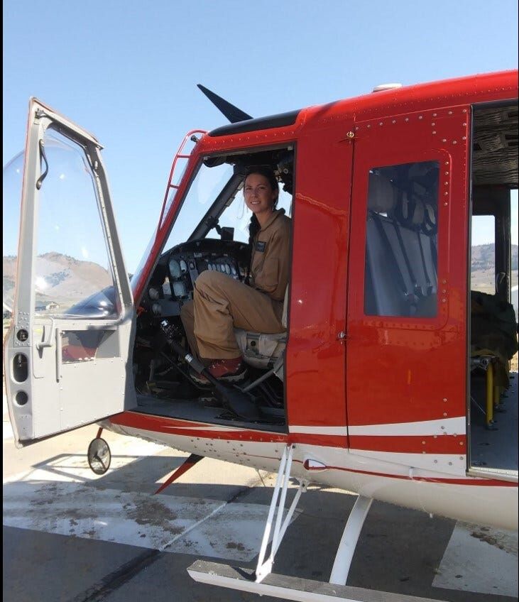 Hot Shot Helitack Crew California USFS Plumas Helicopter 512 Plumas National For 