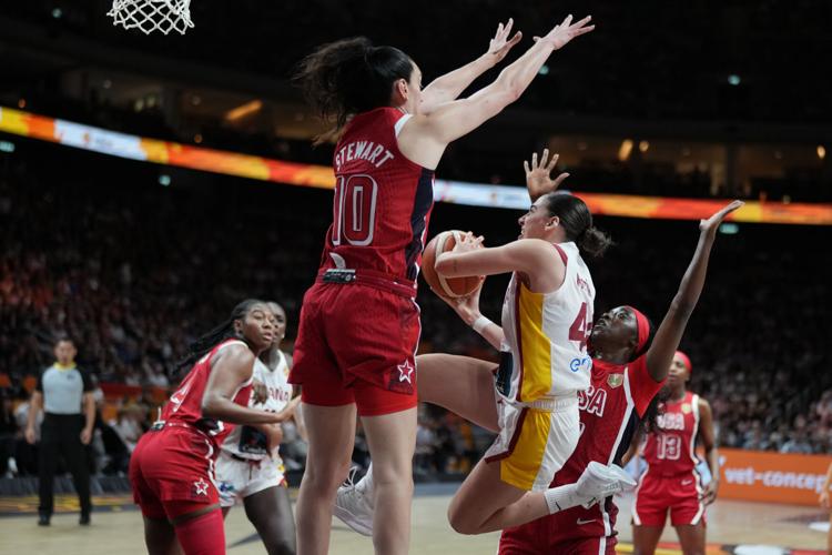 WCup Spain United States Basketball