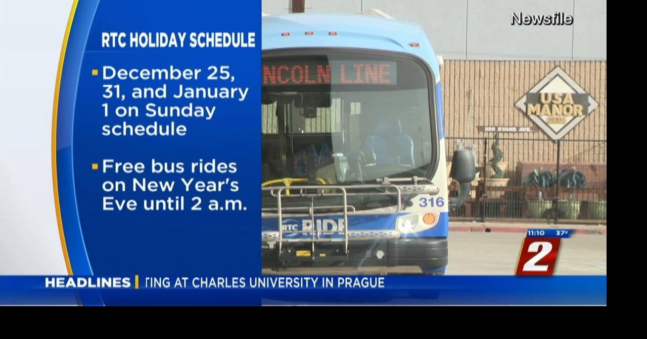 RTC Holiday Schedule News