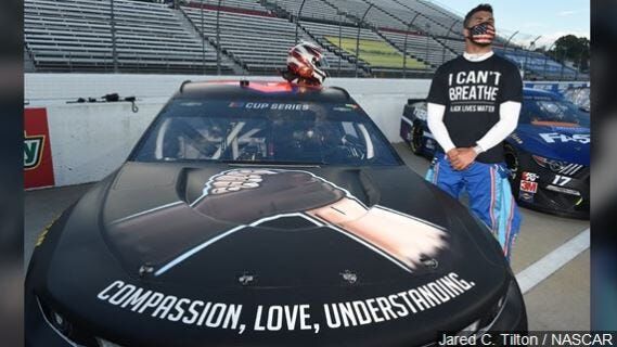 President Trump Lashes Out at NASCAR, Bubba Wallace Over Flag, Rope