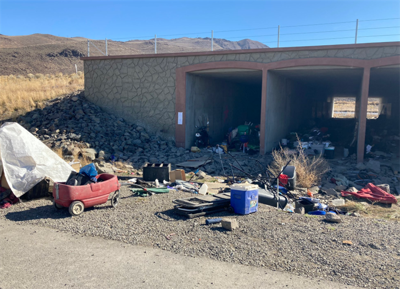 Washoe County Deputies Help Clean Veterans Parkway Bike Path