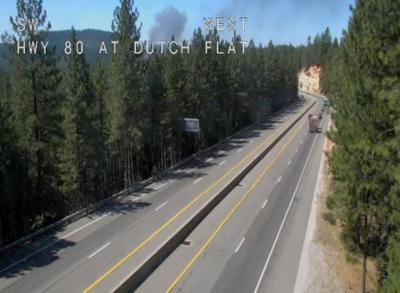 Semi-Truck Fire Blocked Portion of I-80 Near Gold Run