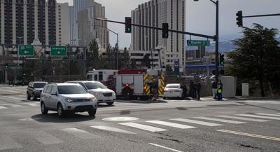 Car Crash on N.Virginia and Eighth St.