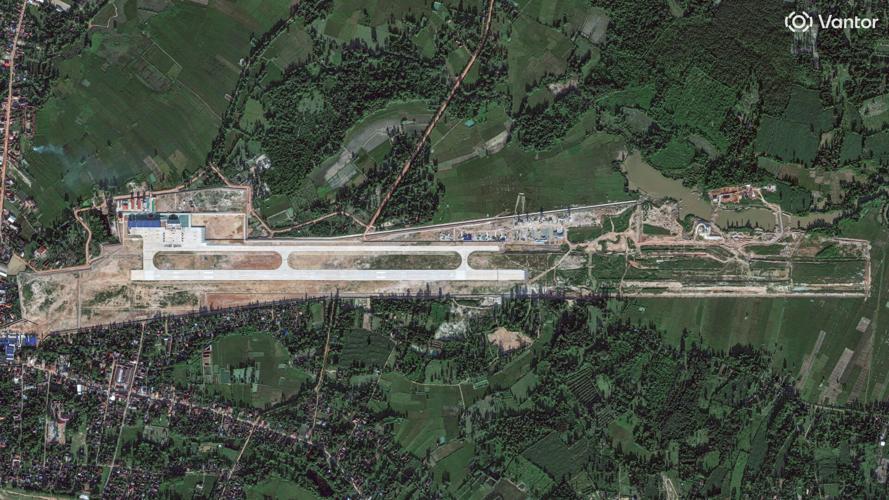 Laos China Airfield