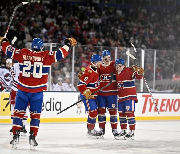 Canadiens Jets Hockey
