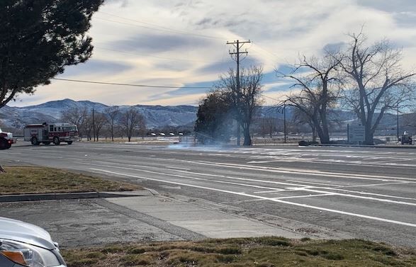 Apparent Downed Power Line