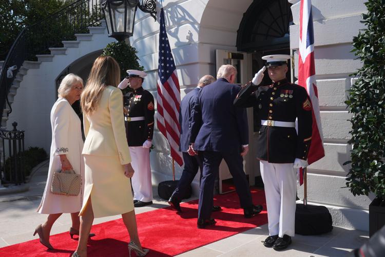 US Britain Royal Visit Trump