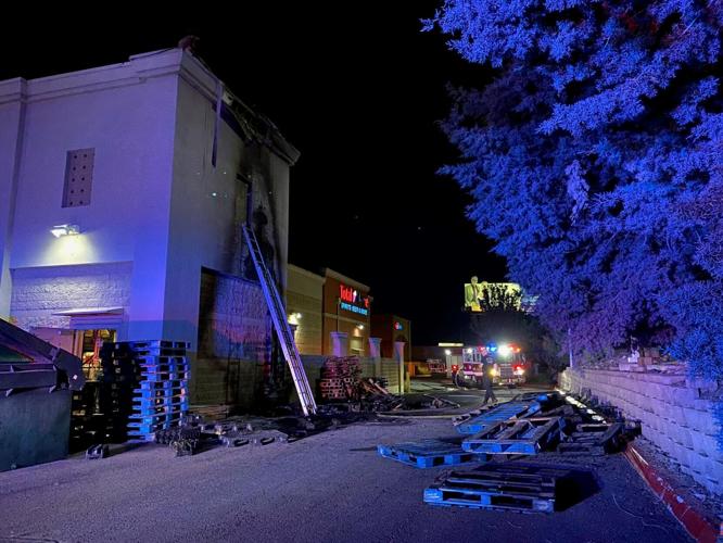 Reno Firefighters Quickly Put Out Fire Behind Guitar Center