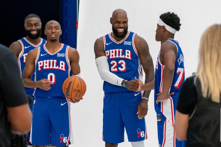 76ers Media Day Basketball