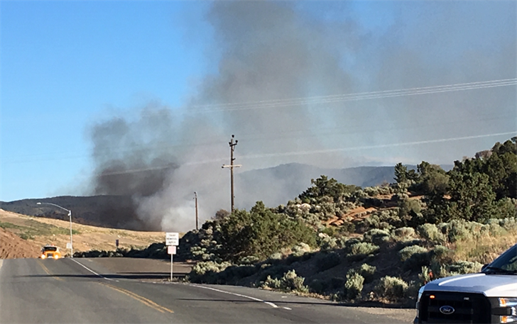 Crews Stop Two-Acre Fire Near Carson City Landfill