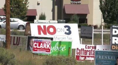 More and More Campaign Signs Popping Up Across Truckee Meadows
