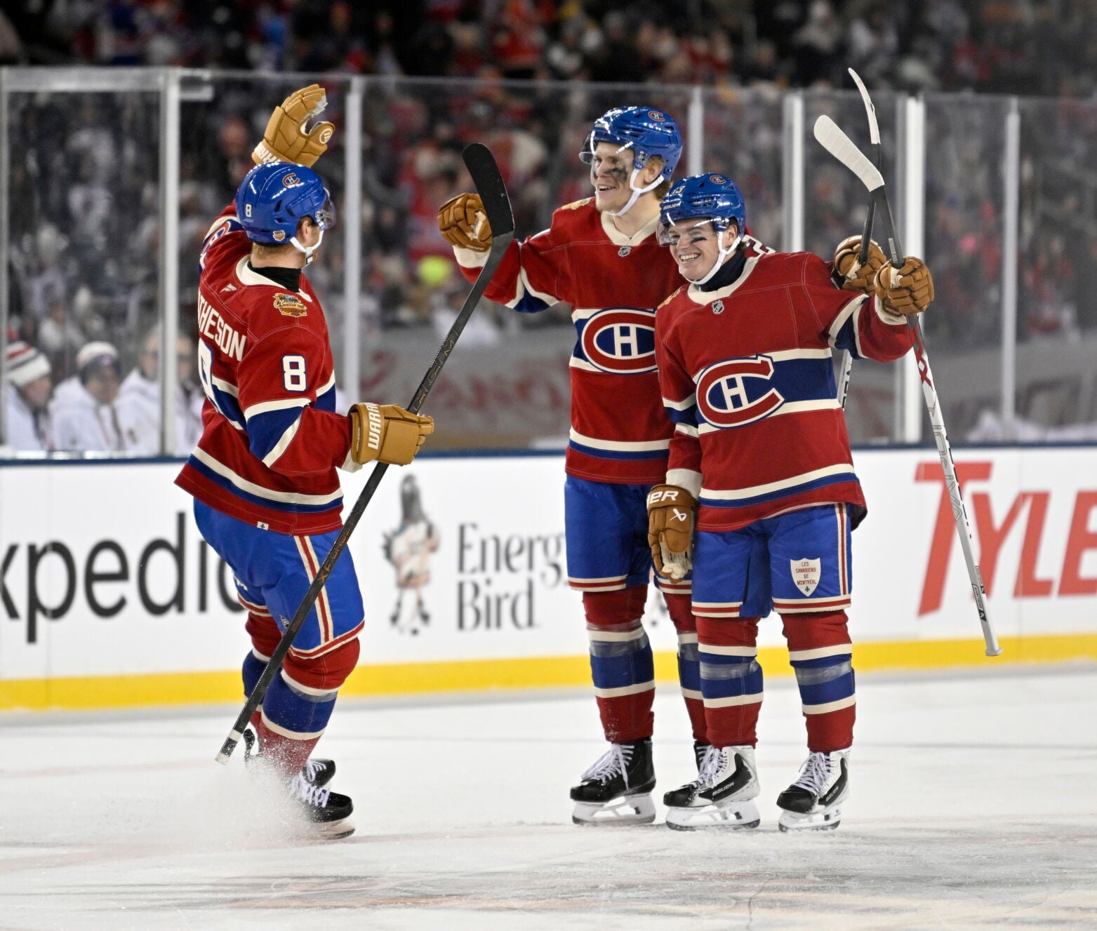 Canadiens Jets Hockey