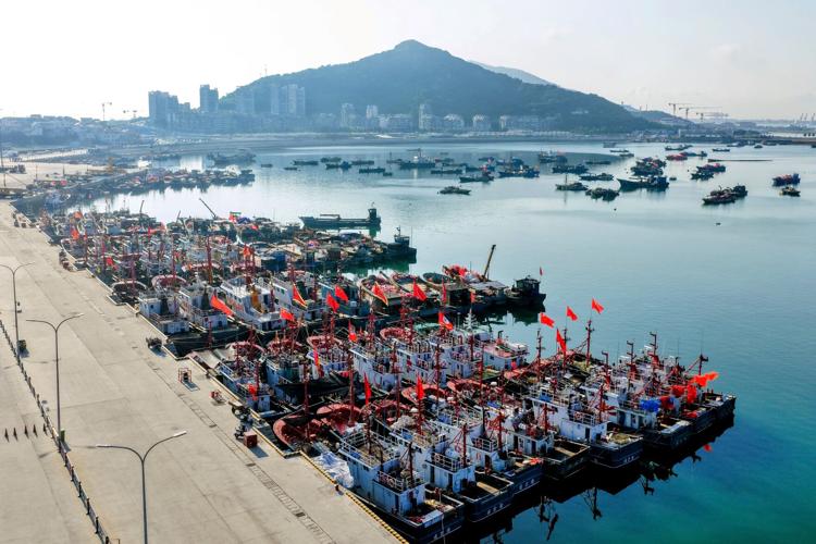 China Asia Storms