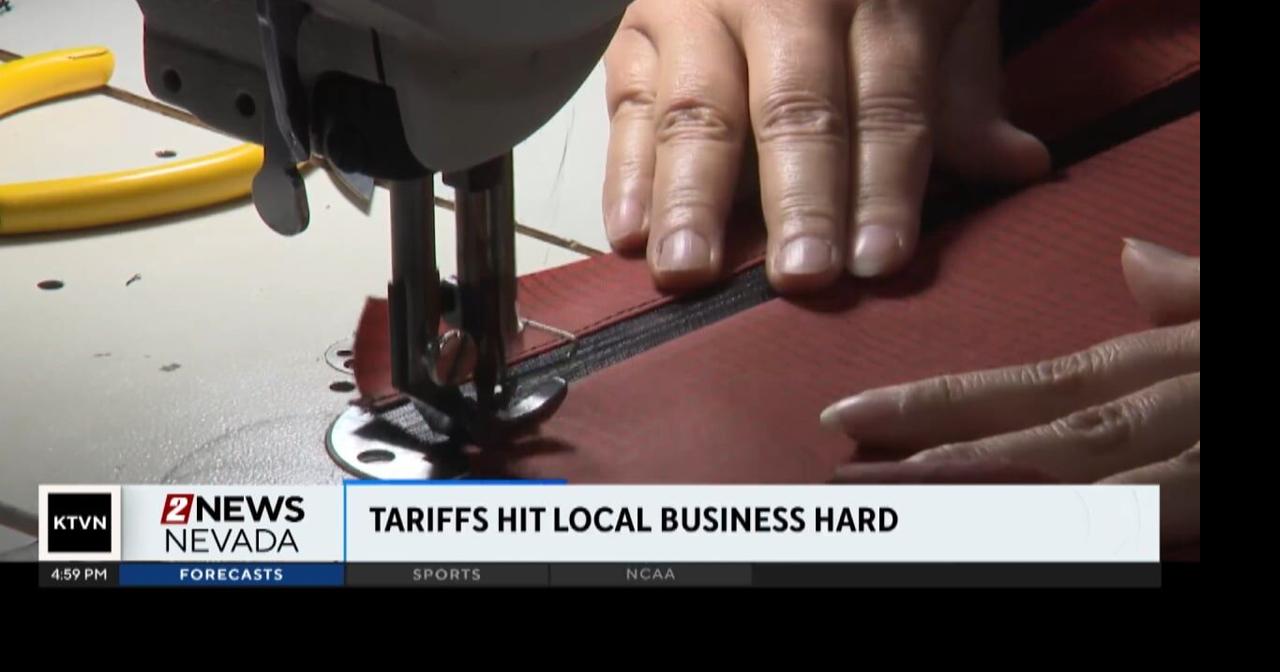 Local small business struggles due to impact of tariffs on revenue, product launches