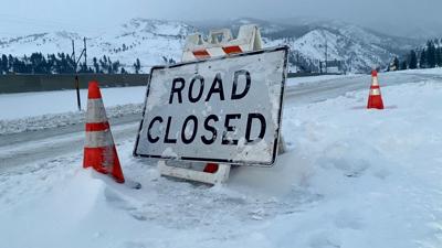 road closed, snow, closure winter generic