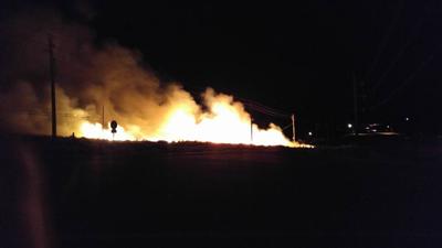 Small Brush Fire in North Reno Near 395