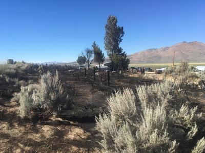 Crews Contain 11-Acre Brush Fire Southeast of Susanville, California