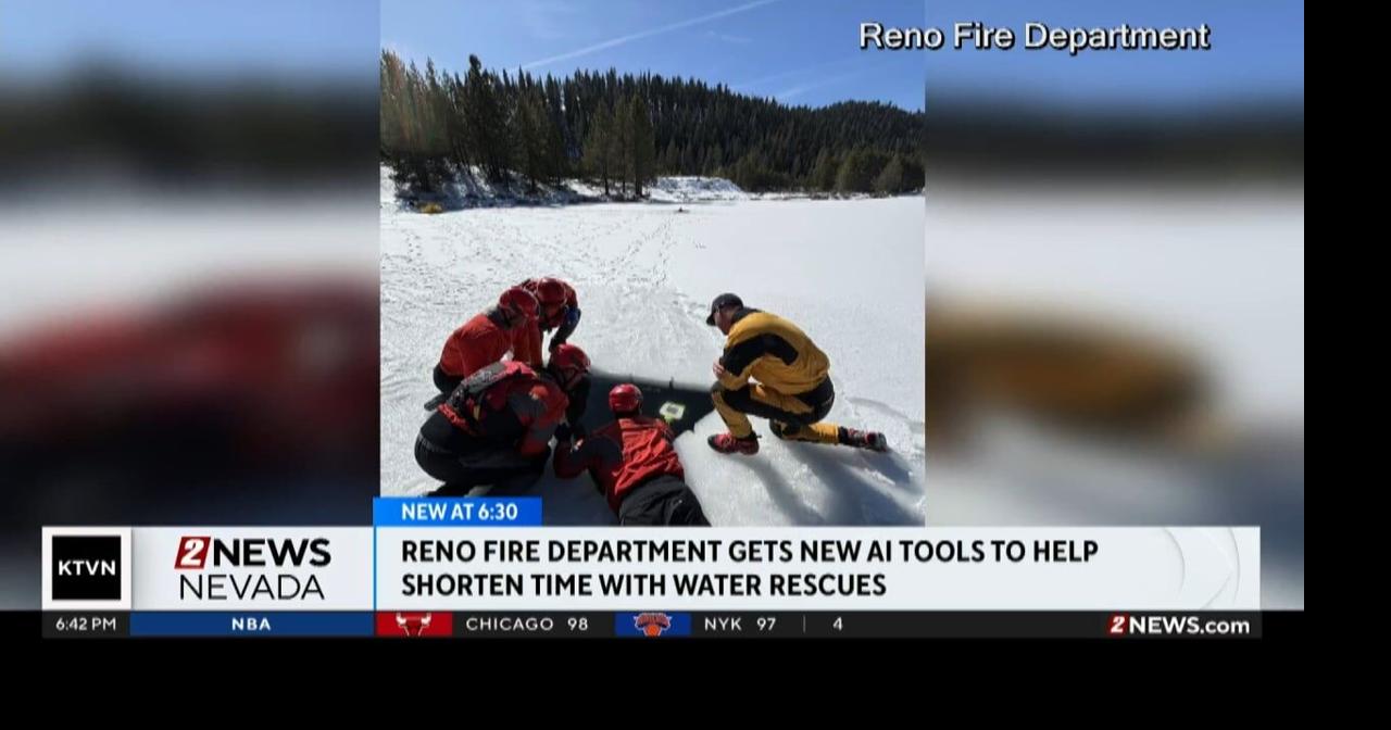Reno Fire Gets New AI Tools for Water Rescue | Local News | 2news.com