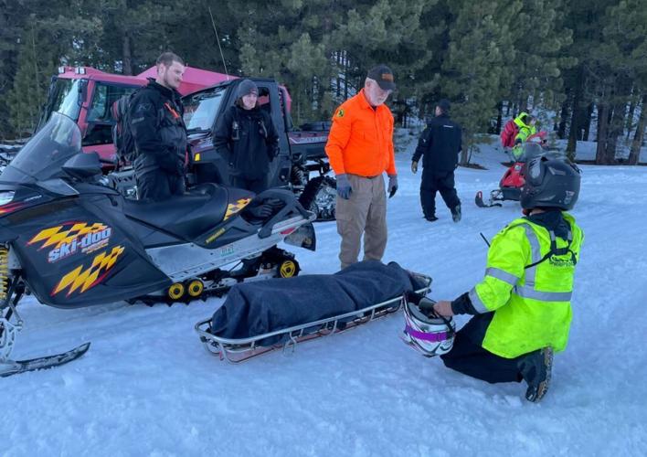 Snowmobile Crash