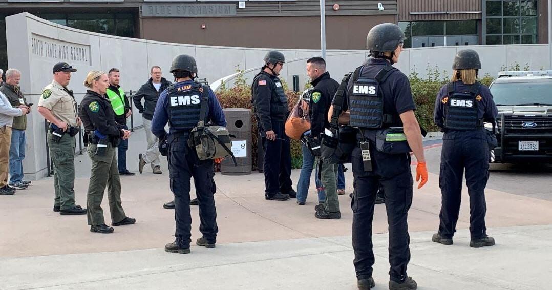 South Lake Tahoe First Responders Participate in Active Shooter Drill ...