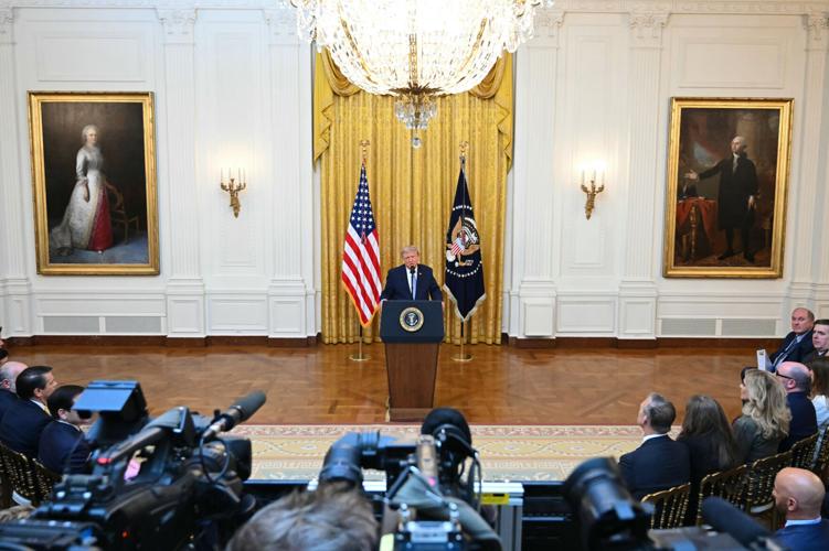 APTOPIX Trump Speech