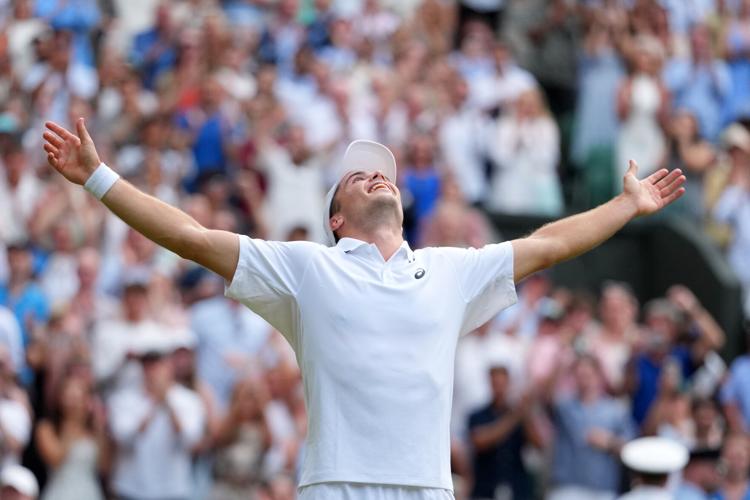 APTOPIX Britain Wimbledon Tennis