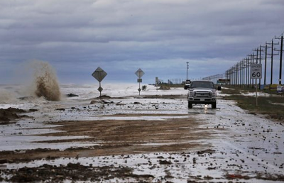 Tropical Storm Cindy Comes Ashore in Southwest Louisiana