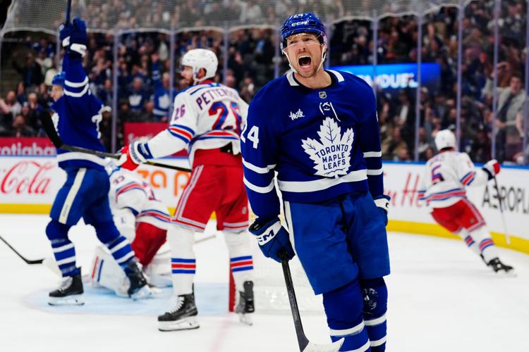Rangers Maple Leafs Hockey