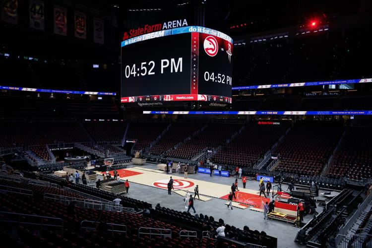 State Farm Arena Transformation Basketball