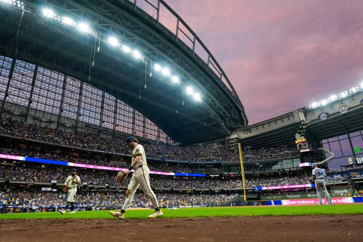 NLCS Dodgers Brewers Baseball