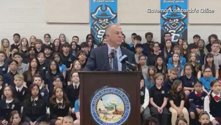 Governor Lombardo in Henderson