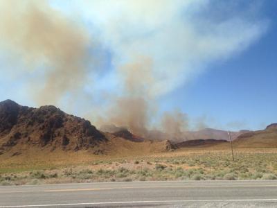 Wildfire Along Pyramid Highway Near Sutcliffe 100% Contained