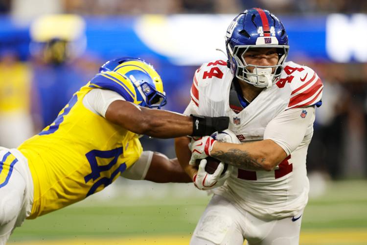 APTOPIX Giants Rams Football