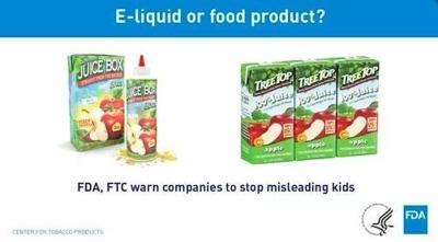 U.S. Warns Liquid Nicotine Packets Resemble Juice Boxes, Candy