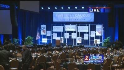 Democratic Caucus Dinner Held in Las Vegas