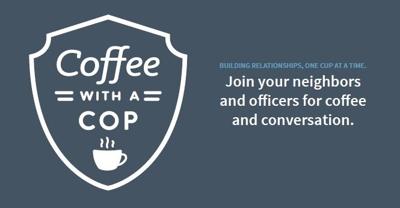 California Highway Patrol coffee with a cop