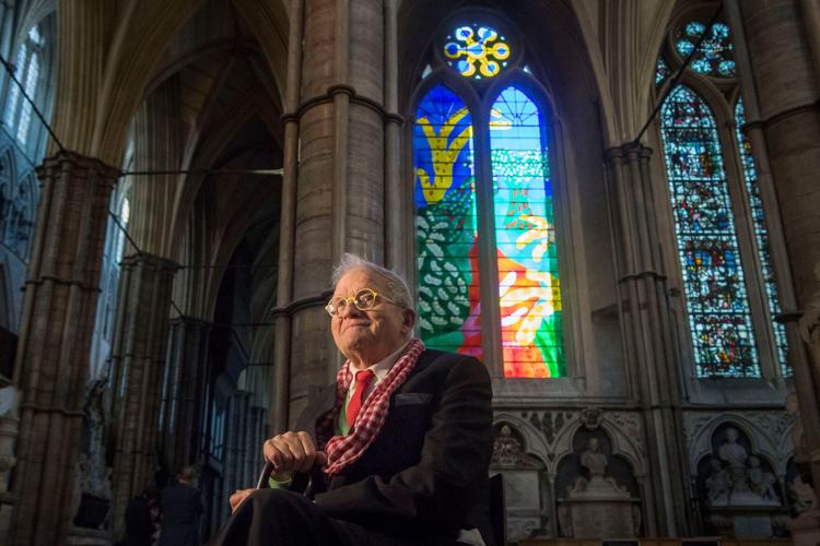 Britain Obit Hockney