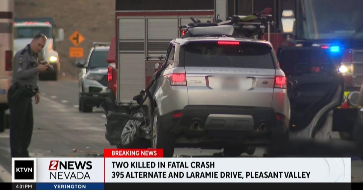 Two killed in crash in Pleasant Valley, all lanes of U.S. 395 Alternate blocked Two killed in crash in Pleasant Valley, all lanes of U.S. 395 Alternate blocked