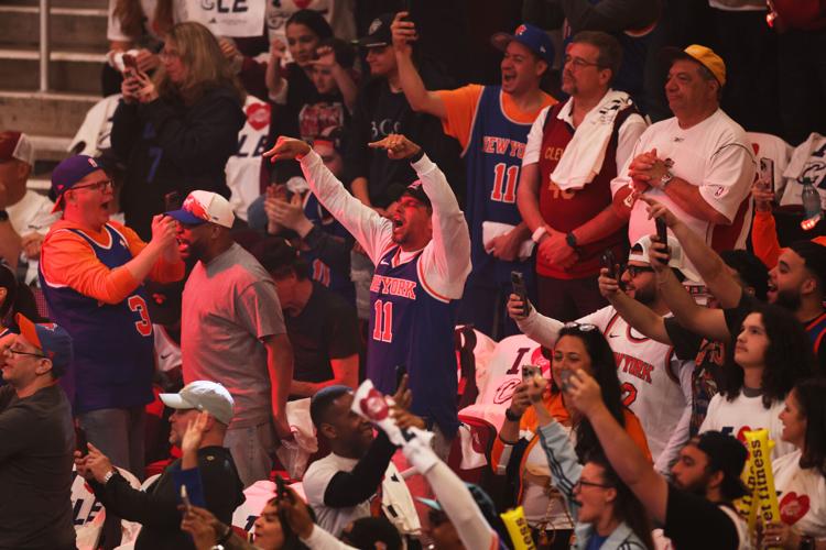 Knicks Cavaliers Basketball