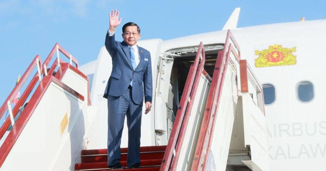 Myanmar military leader arrives in Malaysia as repatriations draw criticism