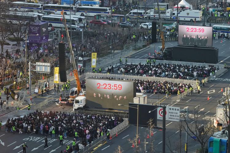 South Korea BTS Concert