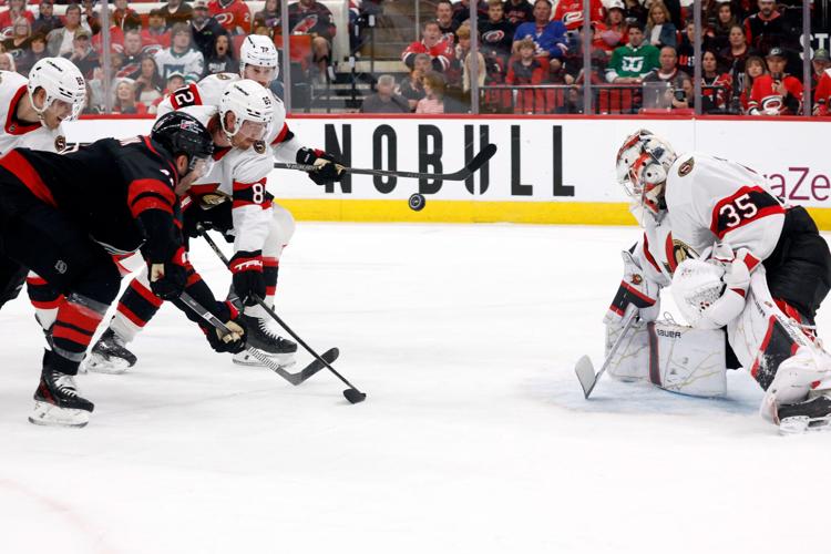 Senators Hurricanes Hockey